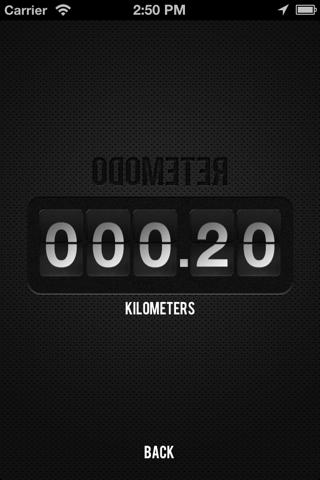 Retemodo - The Reverse Odometer Free screenshot 2