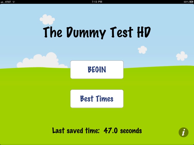 The Dummy Test HD by Redwheel Apps