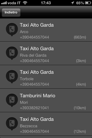 Taxi Garda screenshot 3