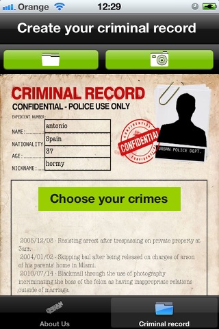 Urban Energy Drink Criminal Record screenshot 2