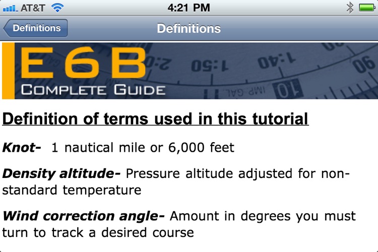 PRO Pilot Electronic E6B screenshot-3