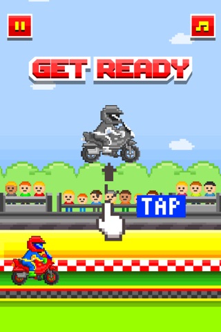 Moto Racers - Free 8-bit Retro Pixel Games screenshot 2