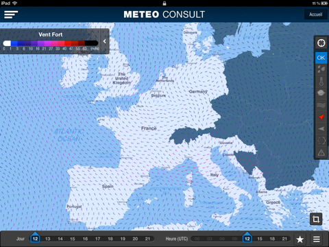 Météo Marine pour iPad screenshot 2