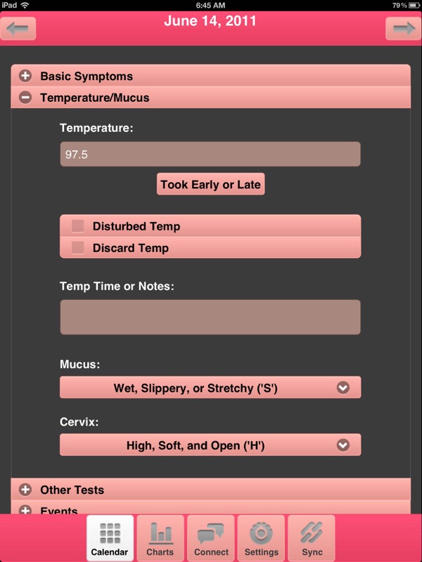 My Fertility Charts