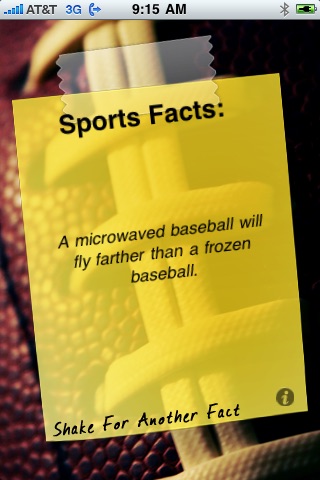 Sports Factoids screenshot 3