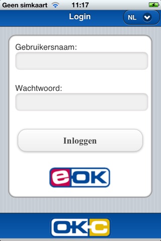 e-OK Logboek screenshot 2