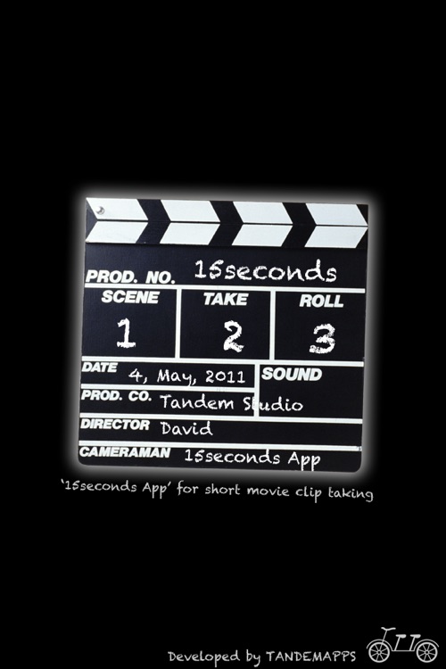 15seconds - movie camera