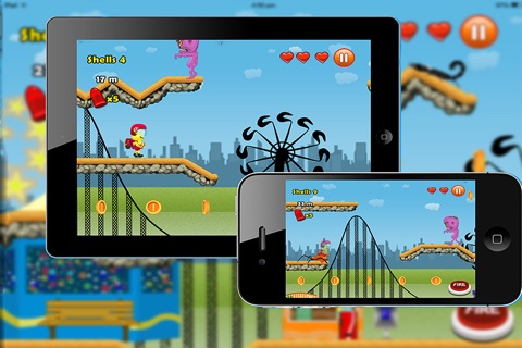 Super Minionites Jetpack - Theme Park, Shooting, Jumping, Running Free Top Games screenshot 2