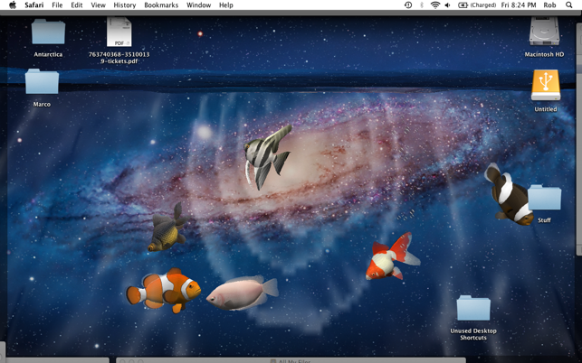 ‎Desktop Aquarium 3D LIVE Wallpaper & ScreenSaver Screenshot