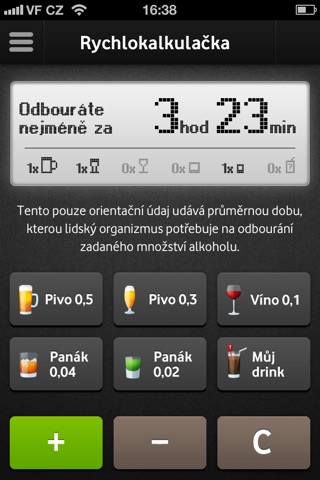 Promile.info screenshot 3