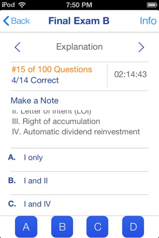 TesTeachers Series 6 Final Exam Prep screenshot 4