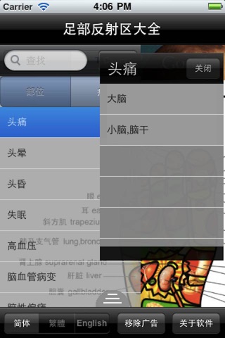 足部反射区大全 Lite screenshot 4