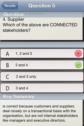 ACCA F1-F3 Exam Secret Test Questions screenshot 4