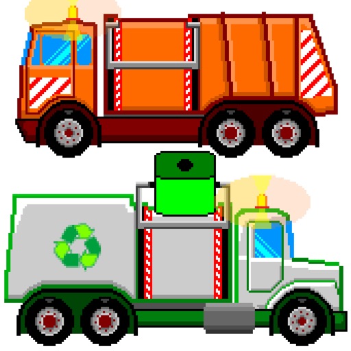 Reciclaje para Niños con Camiones icon