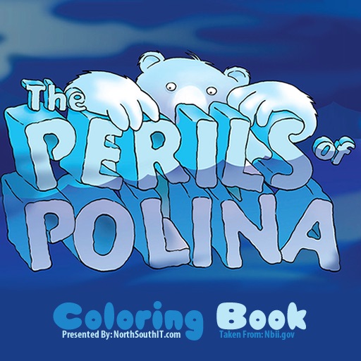 The Perils of Poulina Colouring Book