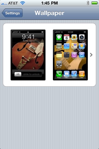 American Classic Guitar Wallpaper for iPhone screenshot 2