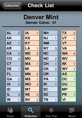 US State Quarters screenshot 2