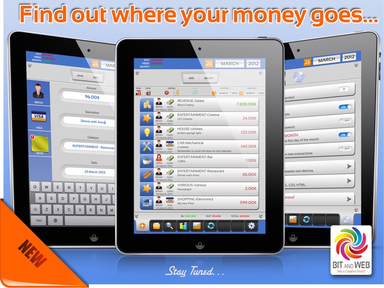 Expenses Under Control HD screenshot-4