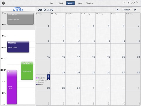 Calendar Mt. Zendo screenshot 3