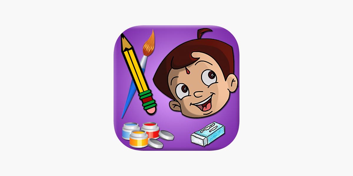 Draw & Color Chhota Bheem and his Friends on the App Store