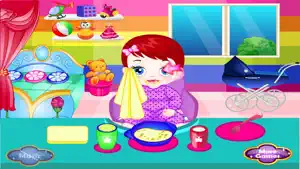 Baby's Day: Bath & Lunch & Play - Kids Game screenshot #4 for iPhone