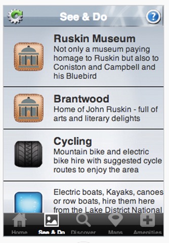 mApps Guide to Coniston screenshot 2