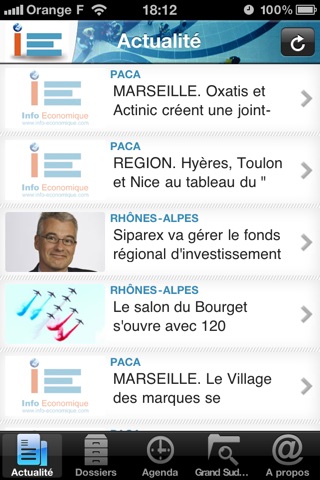 Info-Economique screenshot 2