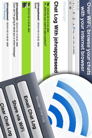 iMessenger - Real Communication for iPhone screenshot-4