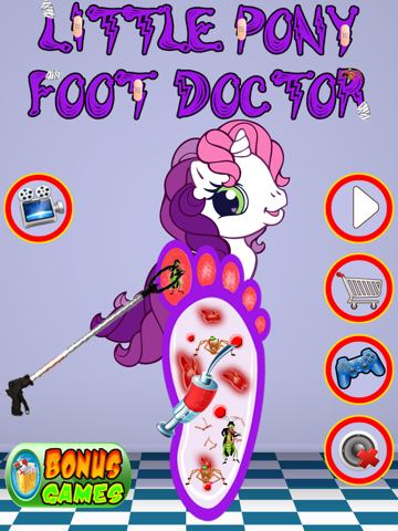 Screenshot #4 pour Médecin pour animaux Poney pied (dr) - jeux de bébé