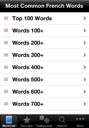 Top 1000 French Words