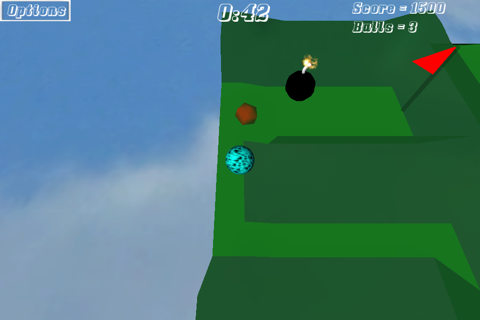 Marble Maze Race Lite screenshot 2