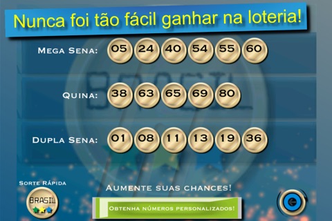 Lotto Lucky Numbers screenshot 3