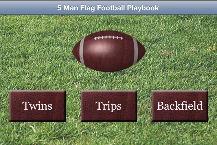 5 Man Flag Football Playbook