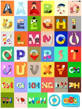 Game screenshot Aaabc Vui Lite - Bang chu cai tieng viet mod apk