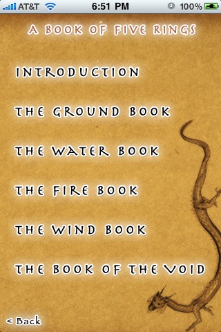 A Book Of Five Rings screenshot 2