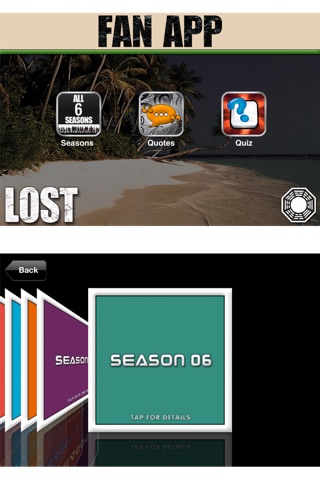 Lost Fan App screenshot1