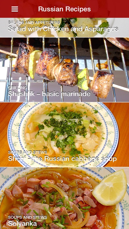Russian Food Recipes