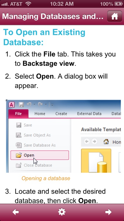 GCF Access 2010 Tutorial