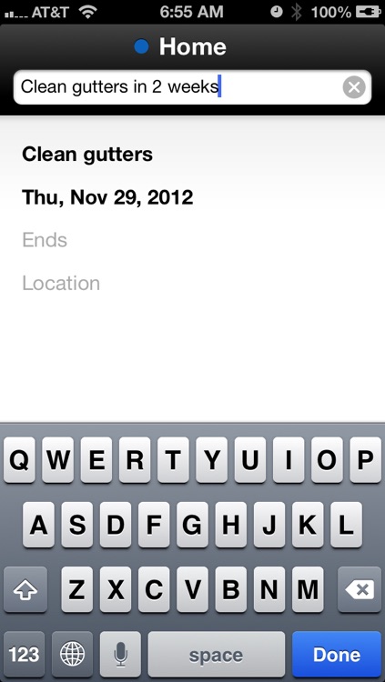 QuickCal - The natural language calendar for iOS screenshot-3
