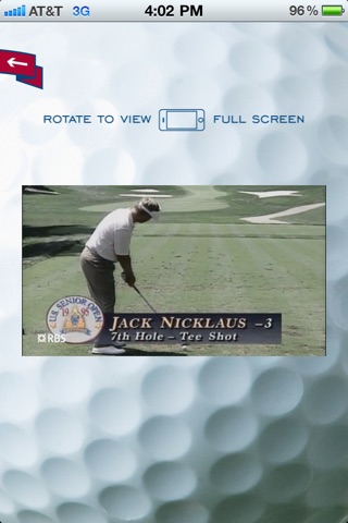 Jack Nicklaus’ 2011 Guide to Congressional Sponsored by Royal Bank of Scotland, RBS screenshot 4