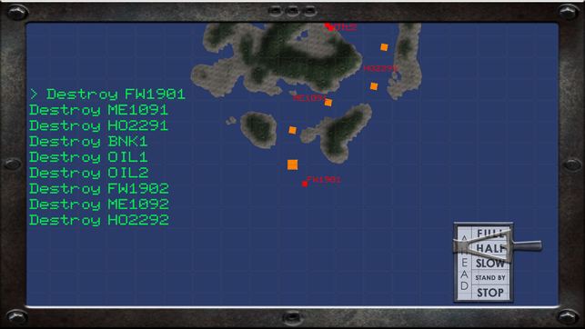 Battleship Destroyer HMS Lite, game for IOS