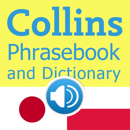 Collins Japanese<->Polish Phrasebook & Dictionary with Audio icon