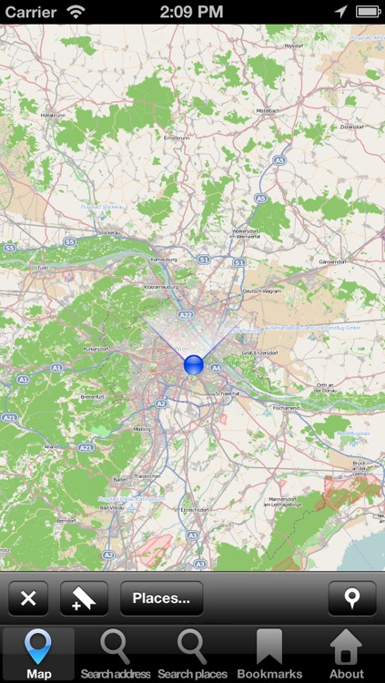 Offline Map Vienna, Austria: City Navigator Maps