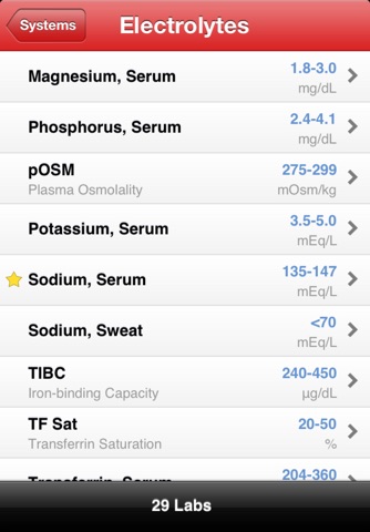 Pocket Lab Values screenshot 3
