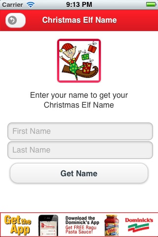 Christmas Names screenshot 2