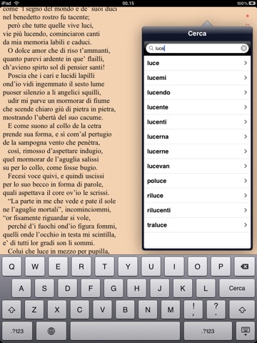 Dante: Divina Commedia for iPad screenshot 3