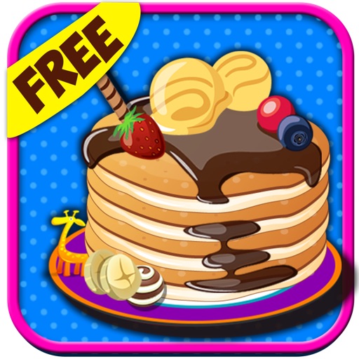 Pancake Maker - For hotdogs, hamburgers, ice cream, pizza & cake lovers – Free girls kids Cooking Game icon