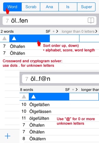 Deutsch/German Words Finder screenshot 2