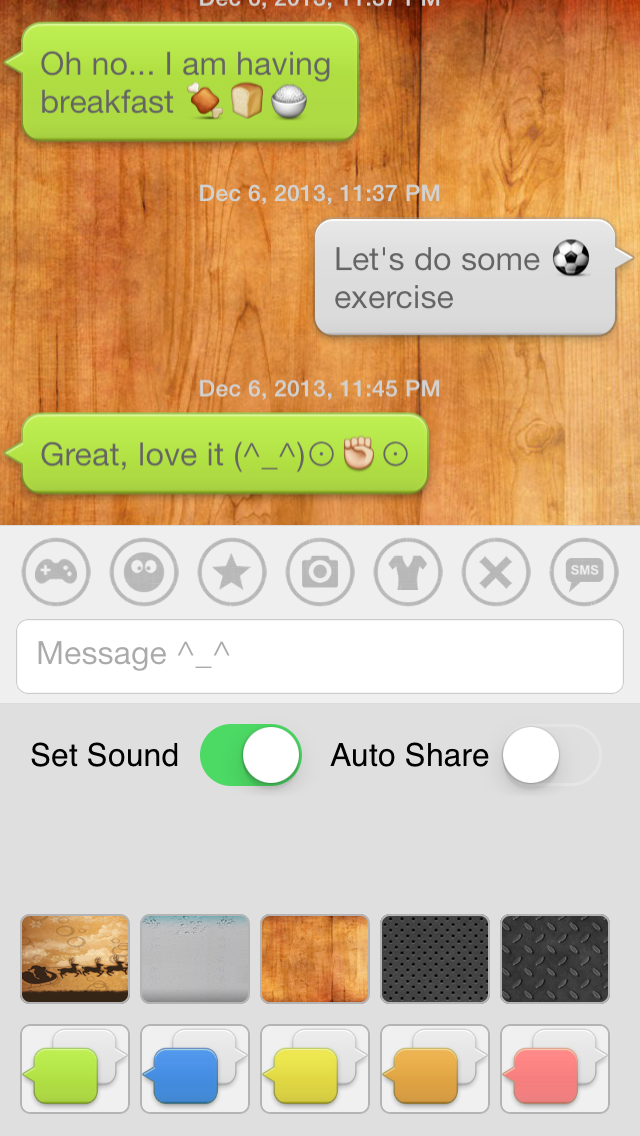 Screenshot #1 pour Dream Emoji 2 – talk with emoticon smiley face in emoji keyboard ^_^
