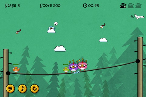 Survi Birds for iPhone Free screenshot 4